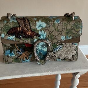 Floral Embroidered Designer Shoulder Bag